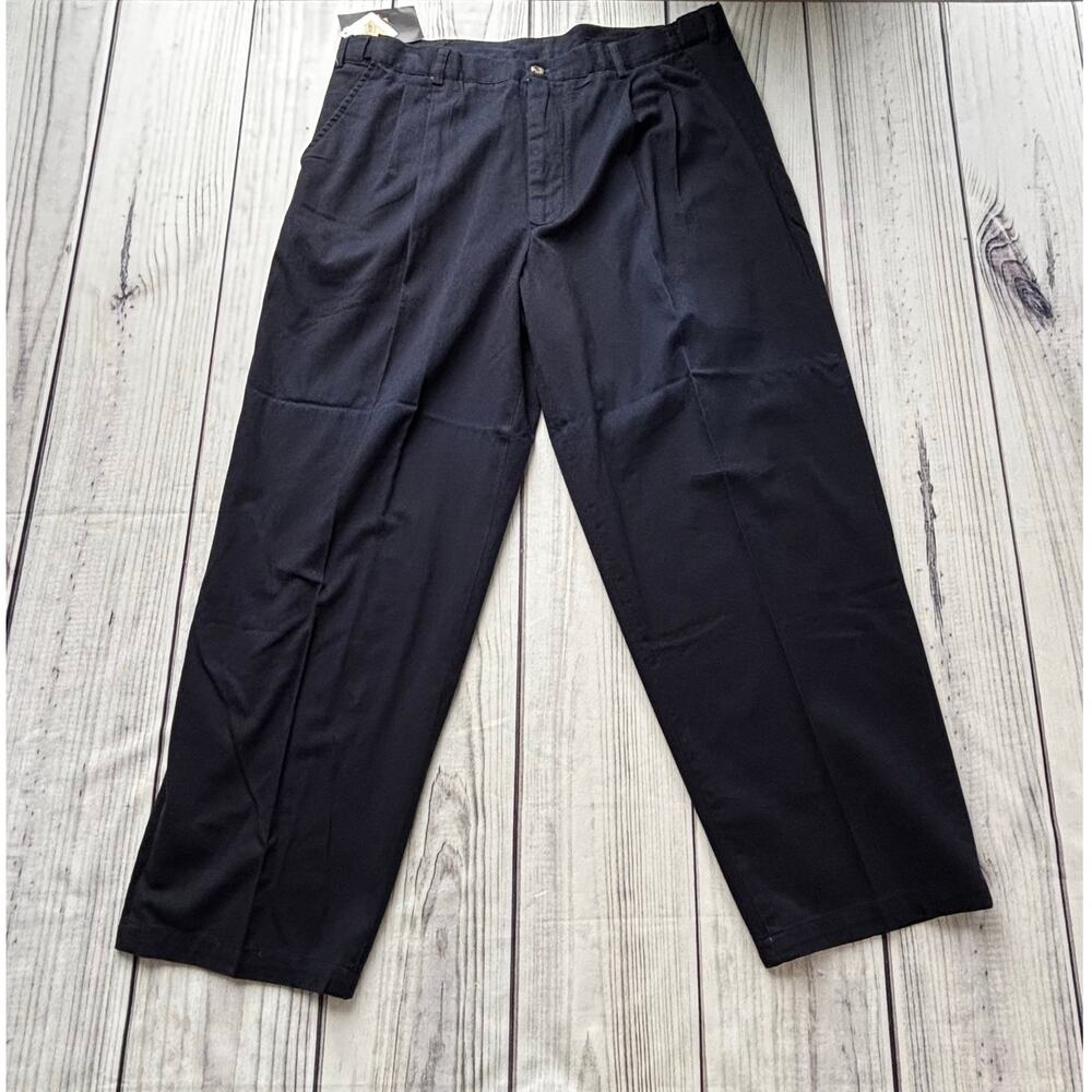 Guide Gear Men's 38x29 NWT Navy Blue Work Pants Slacks Stretch Waist